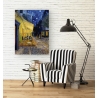 Leinwandbild Cafe Terrace at Night von Vincent van Gogh Verkauf