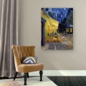 Leinwandbild Cafe Terrace at Night von Vincent van Gogh Sales