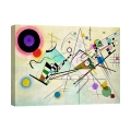 Leinwanddruck Abstraktes modernes Gemälde Composition VIII Kandinsky Aktion