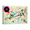 Leinwanddruck Abstraktes modernes Gemälde Composition VIII Kandinsky Aktion