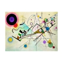 Leinwanddruck Abstraktes modernes Gemälde Composition VIII Kandinsky Angebot