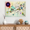 Leinwanddruck Abstraktes modernes Gemälde Composition VIII Kandinsky Verkauf