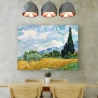 Leinwanddruck Impressionismus Weizenfeld mit Zypressen van Gogh Sales