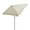 Design-Außenrechteck-Sonnenschirm windfest Allegro 86R Lagerbestand