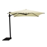 UV50+ quadratischer Ampelschirm 250x250 für Garten Trend 