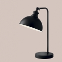 Vintage Tischlampe im Design aus schwarzem Metall Charleston LT Angebot