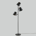 Colt LP3 Stehlampe aus Metall mit drei verstellbaren Leuchten im Industriestil Verkauf