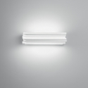 Wandleuchte aus Gips mit satiniertem Glasdiffuser 37 cm Flow Aktion