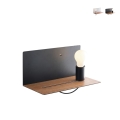Minimalistische Metall-Wandleuchte mit USB-Anschluss und dimmbarer Beleuchtung Flash Aktion