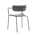 4er-Set Stühle aus Metall und Polypropylen im modernen Design Asmar Katalog