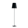 Stehlampe aus Metall mit Stoffschirm 155 cm Elvis Verkauf
