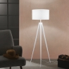 Stehlampe Dreibein aus Metall mit Stoffschirm Ibis Verkauf