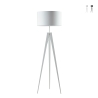 Stehlampe Dreibein aus Metall mit Stoffschirm Ibis Aktion