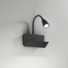 Wandapplikation aus Metall mit flexiblem Leuchtarm und USB-Anschluss Gulp Angebot