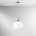 Moderner Pendelleuchter mit opalweißem Glaslicht Jaipur Aktion
