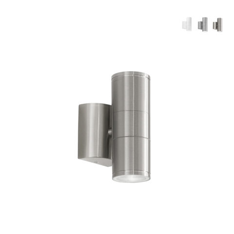 Außen-Wandleuchte aus Aluminium mit Biemissionslicht Jump Aktion