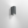 Moderne Außenwandleuchte aus Aluminium mit 2 Lichtern One Verkauf