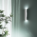 Elegante Wandlampe aus Gips mit 2 Leuchten Palladio Verkauf