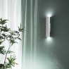 Elegante Wandlampe aus Gips mit 2 Leuchten Palladio Verkauf