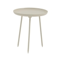 Moderner Beistelltisch für Wohnzimmer beige Varek Aktion