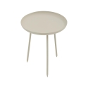 Moderner Beistelltisch für Wohnzimmer beige Varek Verkauf