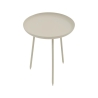 Moderner Beistelltisch für Wohnzimmer beige Varek Verkauf