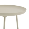 Moderner Beistelltisch für Wohnzimmer beige Varek Angebot