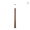 Edelstahl Garten-Stehlampe IP44 H110cm Tokyo für Außenbereich Aktion