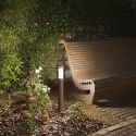 Gartenlampenpfosten aus Stahl, H70cm IP44 Tokyo Verkauf