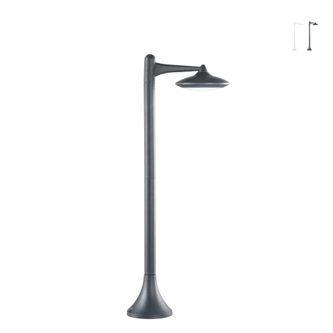 Moderner LED-Außenpoller aus Aluminium für Garten Alyson Aktion