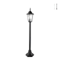 Außenstehleuchte mit Glasdiffusor, Höhe 105 cm, IP44, Milano Aktion
