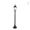 Außenstehleuchte mit Glasdiffusor, Höhe 105 cm, IP44, Milano Aktion