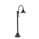 Gartenstehlampe Außenbereich Aluminium Schwarz H130 cm Pavia Verkauf