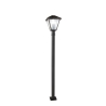 Garten-Laternenpfahl mit Glasdiffusor h100cm Prisma Verkauf