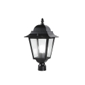 Klassischer Gartenlampenkopf aus Aluminium und Glas Roma Verkauf