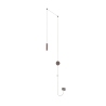 Moderne LED-Wandleuchte aus Aluminium Candle Aktion