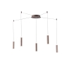 LED-Deckenleuchte mit 5 Hängeleuchten, modernes Design Candle Verkauf
