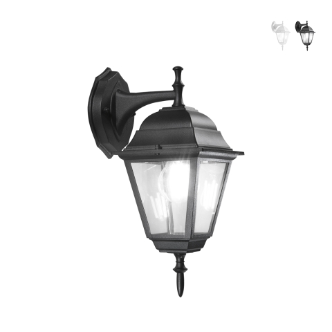 Außenwandleuchte Garten aus Aluminium und Glas Roma Downlight Aktion