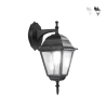 Außenwandleuchte Garten aus Aluminium und Glas Roma Downlight Aktion