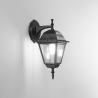 Außenwandleuchte Garten aus Aluminium und Glas Roma Downlight Verkauf
