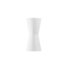 Moderne Wandlampe aus weißem, lackierbarem Gips Clepsydra Verkauf