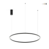 Runder LED-Pendelleuchter aus Aluminium 120 cm Hoop Aktion