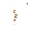 Moderne LED-Wandleuchte 3 Ringe aus Aluminium Idol Aktion