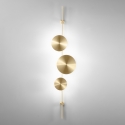 Moderne LED-Wandleuchte 3 Ringe aus Aluminium Idol Verkauf