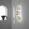 Moderne LED-Wandleuchte 3 Ringe aus Aluminium Idol Angebot