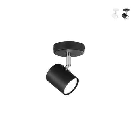 Metall-Wandleuchte mit 1 verstellbarem Spot Zero Aktion