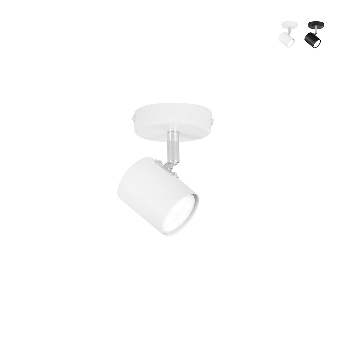 Metall-Wandleuchte mit 1 verstellbarem Spot Zero Angebot Metall-Wandleuchte mit 1 verstellbarem Spot Zero Angebot
