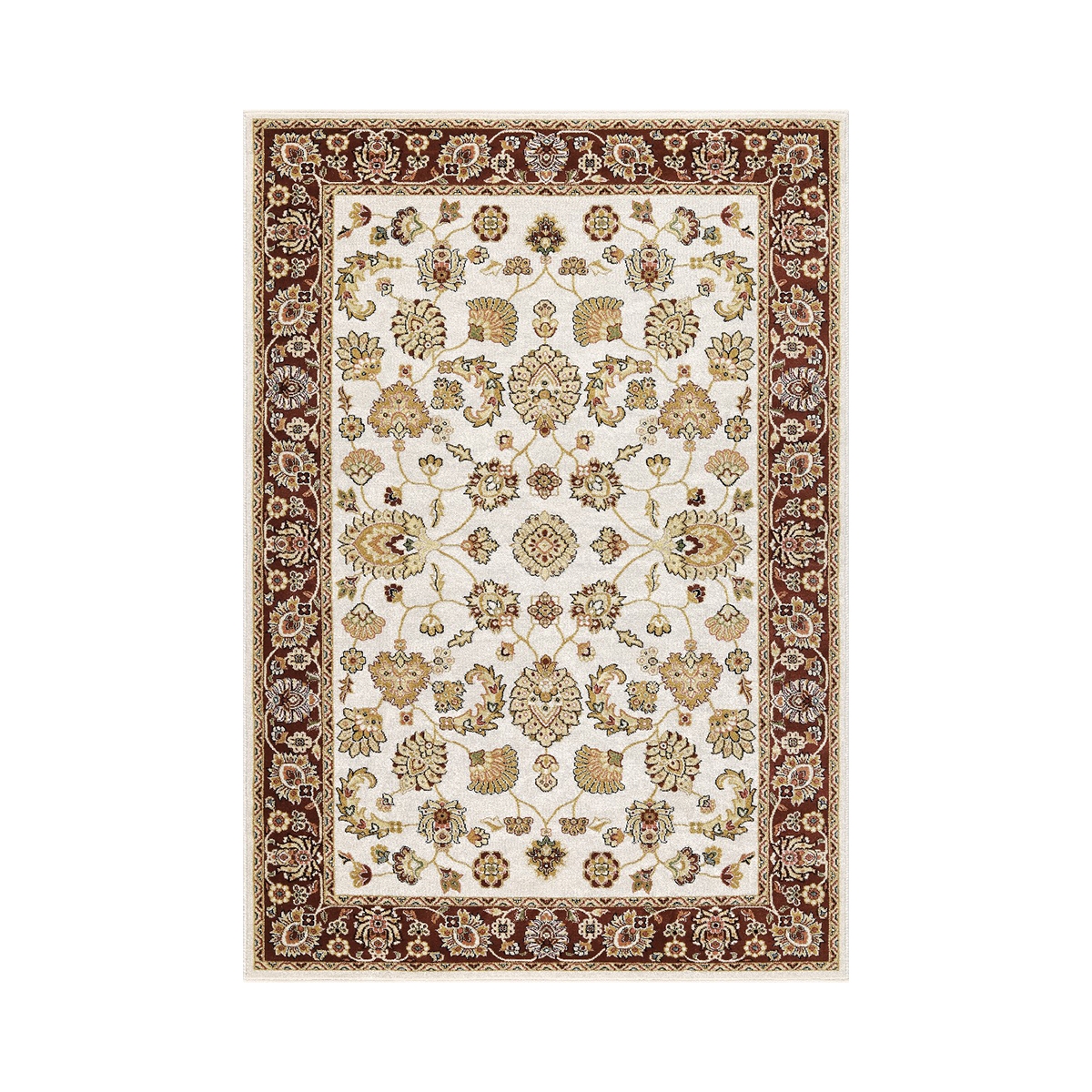 Klassischer Wohnzimmer-Teppich persisch Creme Babil Aktion Klassischer Wohnzimmer-Teppich persisch Creme Babil Aktion