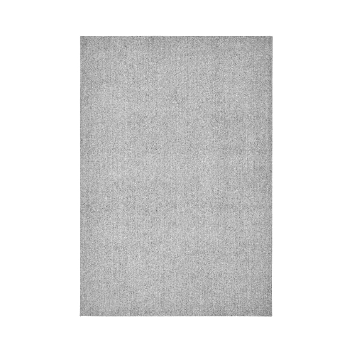 Moderner Kurzflor-Teppich in Hellgrau Feel Aktion Moderner Kurzflor-Teppich in Hellgrau Feel Aktion