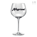 Set aus 2 Gläsern für Küche, Pub, Bar 780ml - Fatti un Ape Negroni Aktion